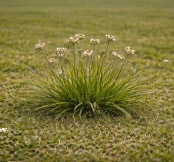 Veldbies herkennen - bredere bladeren met bleke zijdeachtige haren langs de randen